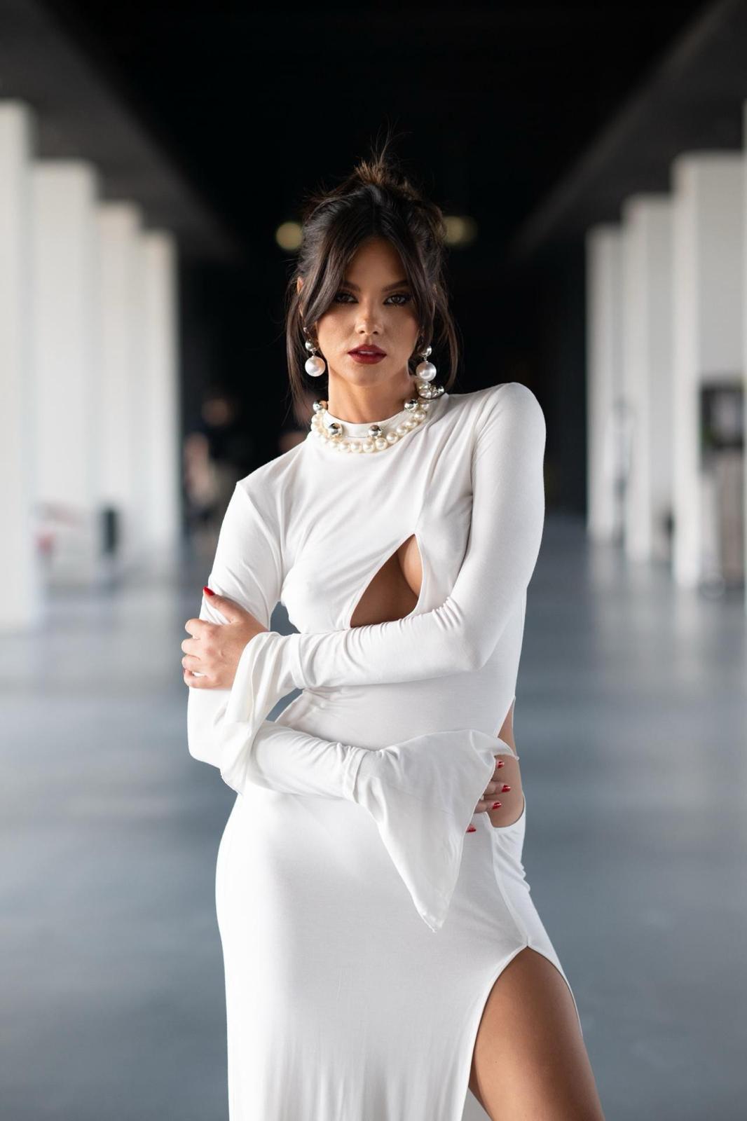Rochie „Ella” White - imagine 2